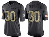 Nike Rams 30 Todd Gurley II Anthracite Salute To Service Limited Jersey Dzhi,baseball caps,new era cap wholesale,wholesale hats